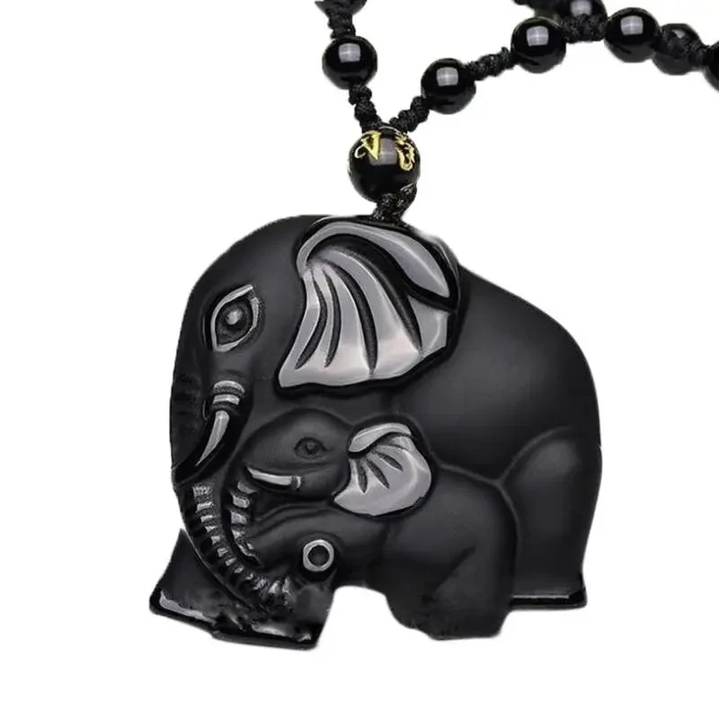 Collier éléphant Bouddhiste