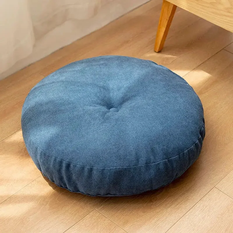 Coussin de méditation Confort bleu