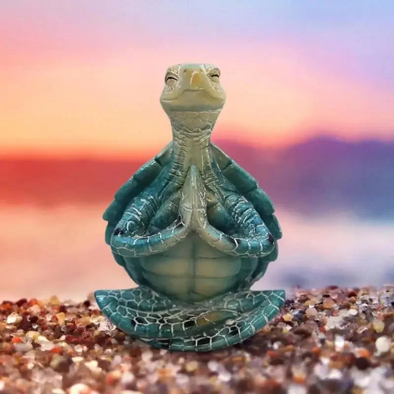 Figurine tortue de mer Méditation – Image 4