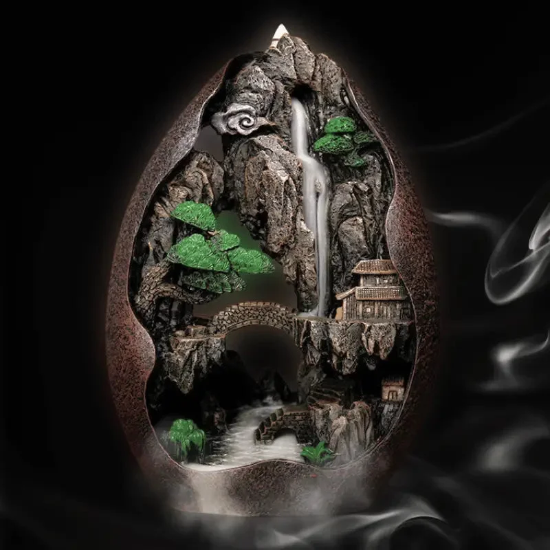 Ambiance Zen avec Fontaine à Encens