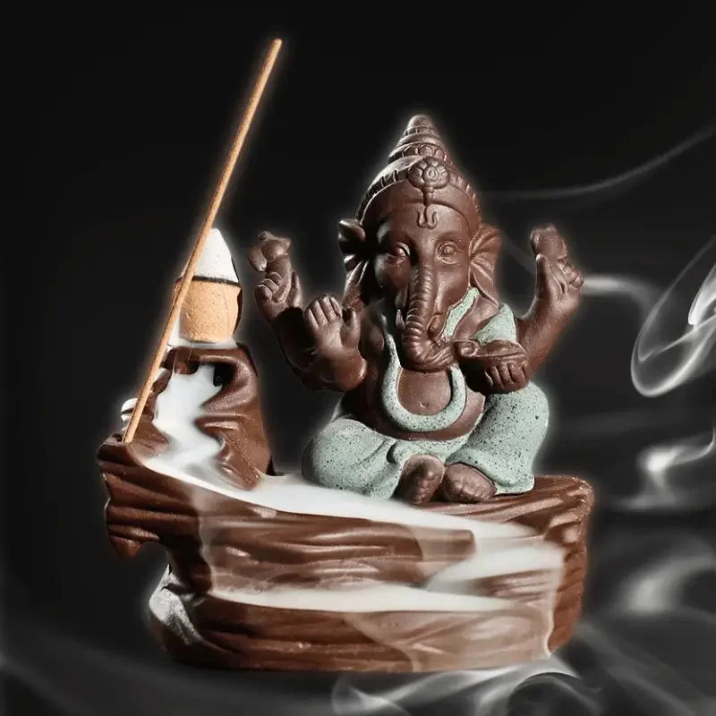 Fontaine Encens Ganesh Vert
