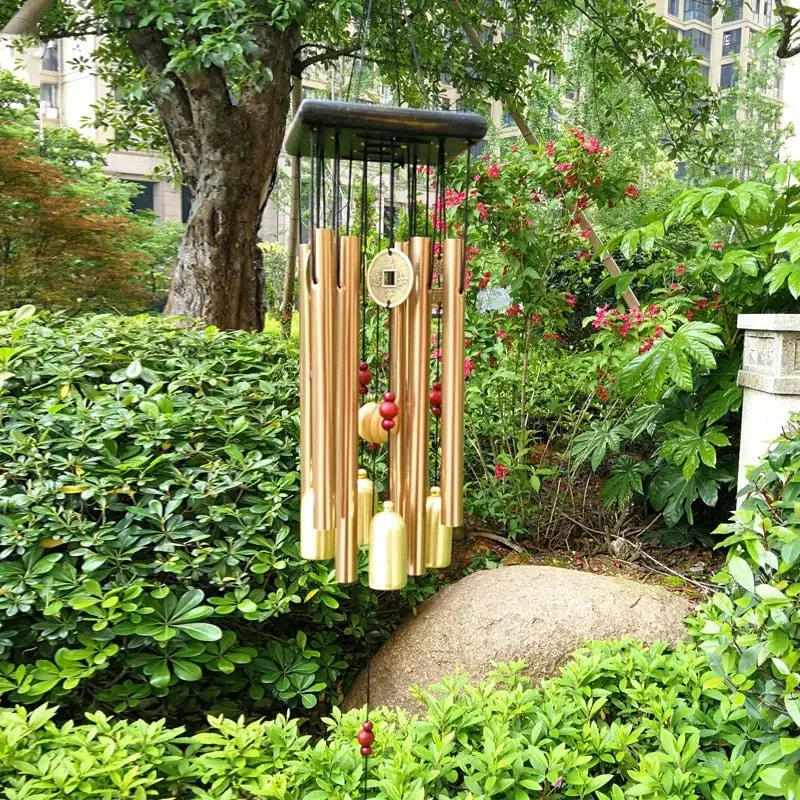 Détails du carillon éolien