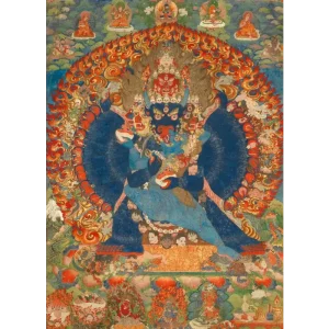 Grand Tableau Bouddhiste Thangka
