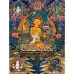 Grand Tableau Bouddhiste Thangka
