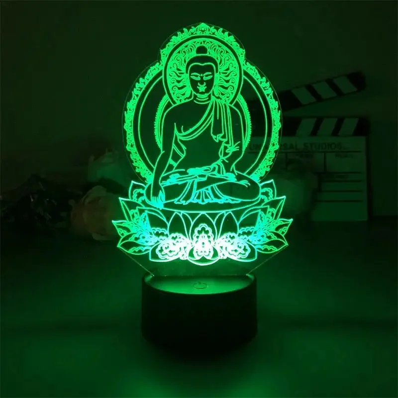 Lampe Bouddha en 3D