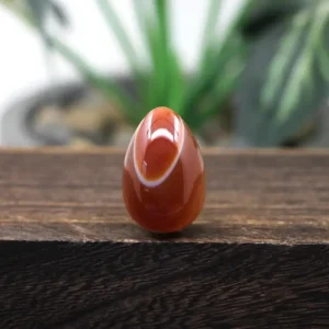 Oeuf de Yoni Agate rouge