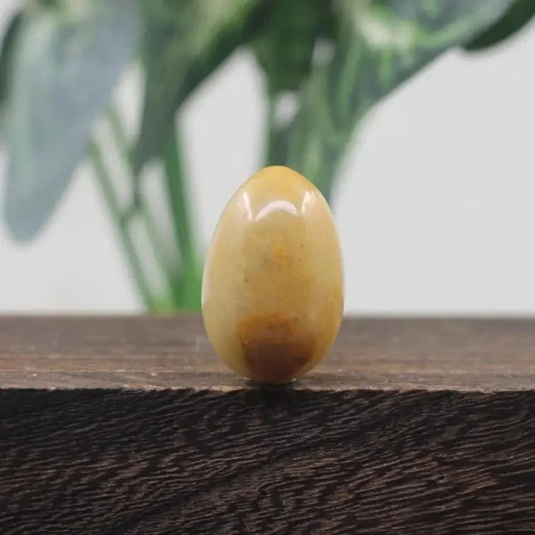 Oeuf de Yoni Jade jaune