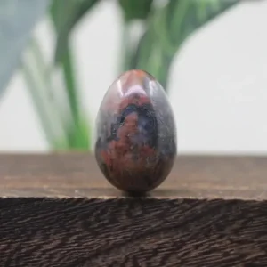 Oeuf de Yoni Labradorite rouge