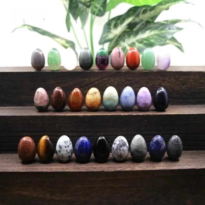 Oeuf de Yoni Rhodonite en Pierre Naturelle