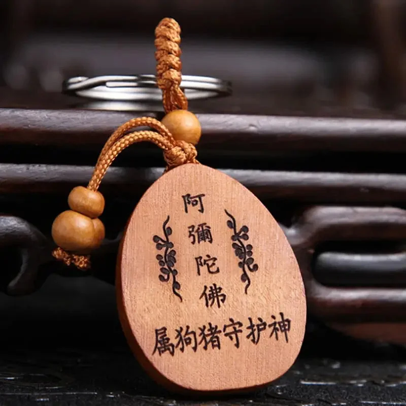Porte clé Bouddha rieur