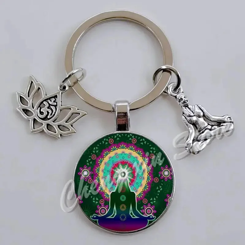 Porte clés chakra et bien-être