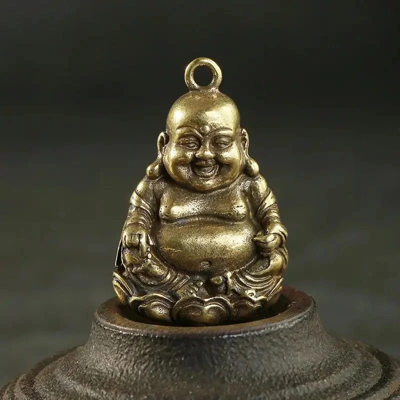 Porte-clés Bouddha Rieur sans Corde