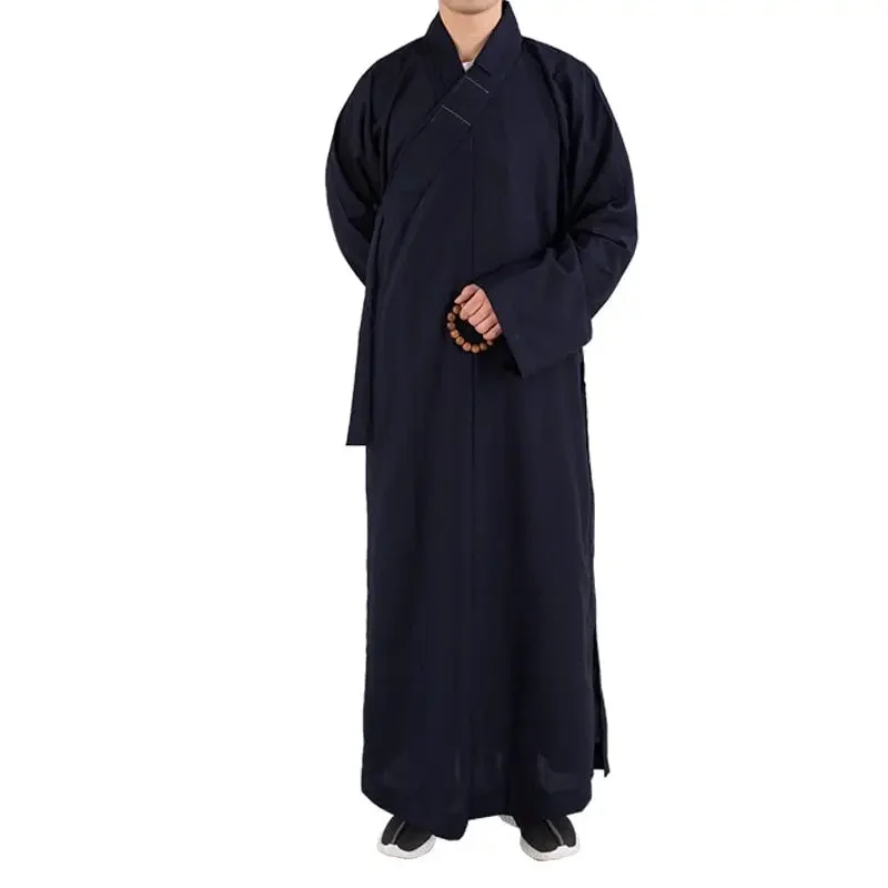 Robe Kesa Bouddhiste en Bleu Marine