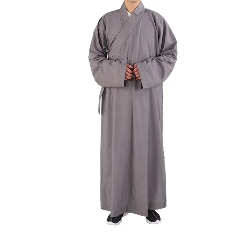 Robe Kesa Moine Bouddhiste en Gris