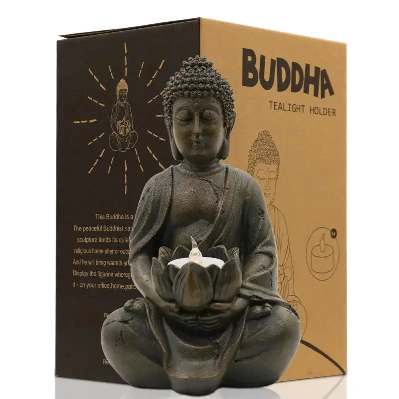 Ambiance Jardin avec Statue Bouddha