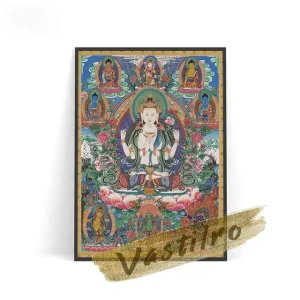 Tableau toile Thangka