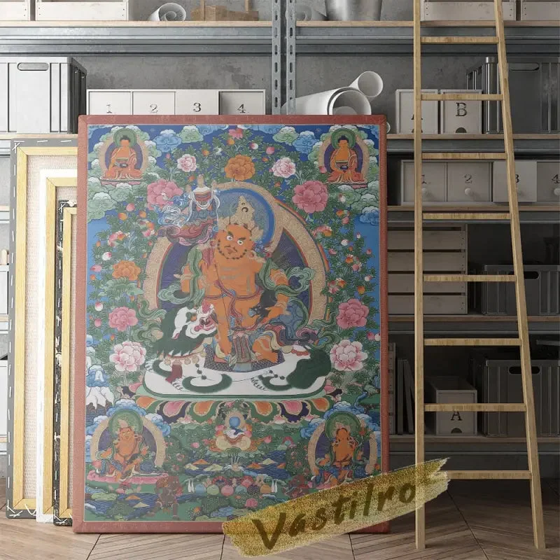 Tableau toile Thangka - Décoration intérieure