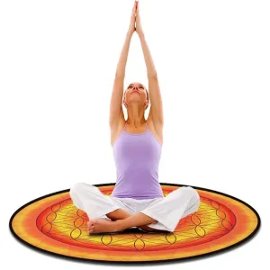 Tapis de méditation Fleur de vie