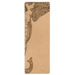 Tapis de yoga éléphant