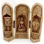 Temple autel bouddhiste portatif 12cm